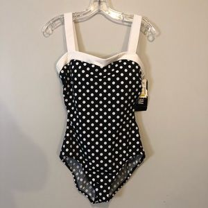 NWT Polka Dot Bathing Suit